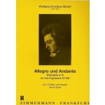 Image links to product page for Allegro and Andante (Fantasie in F), KV608